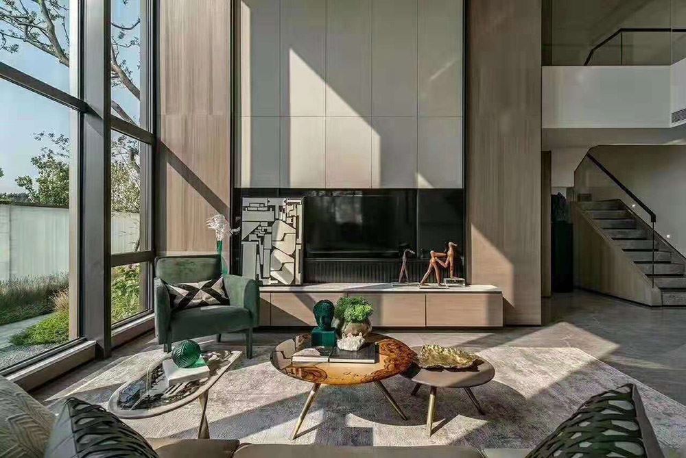 佛山市金科城現代簡約風格四居室裝修案例