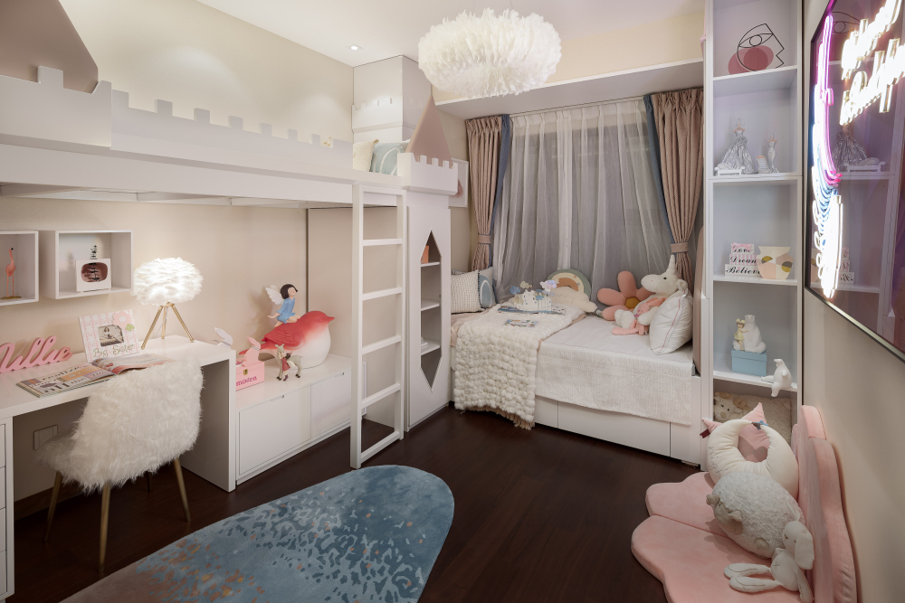 北歐輕奢風格室內設計家裝案例-兒童房 北歐輕奢風格室內設計家裝案例-兒童房