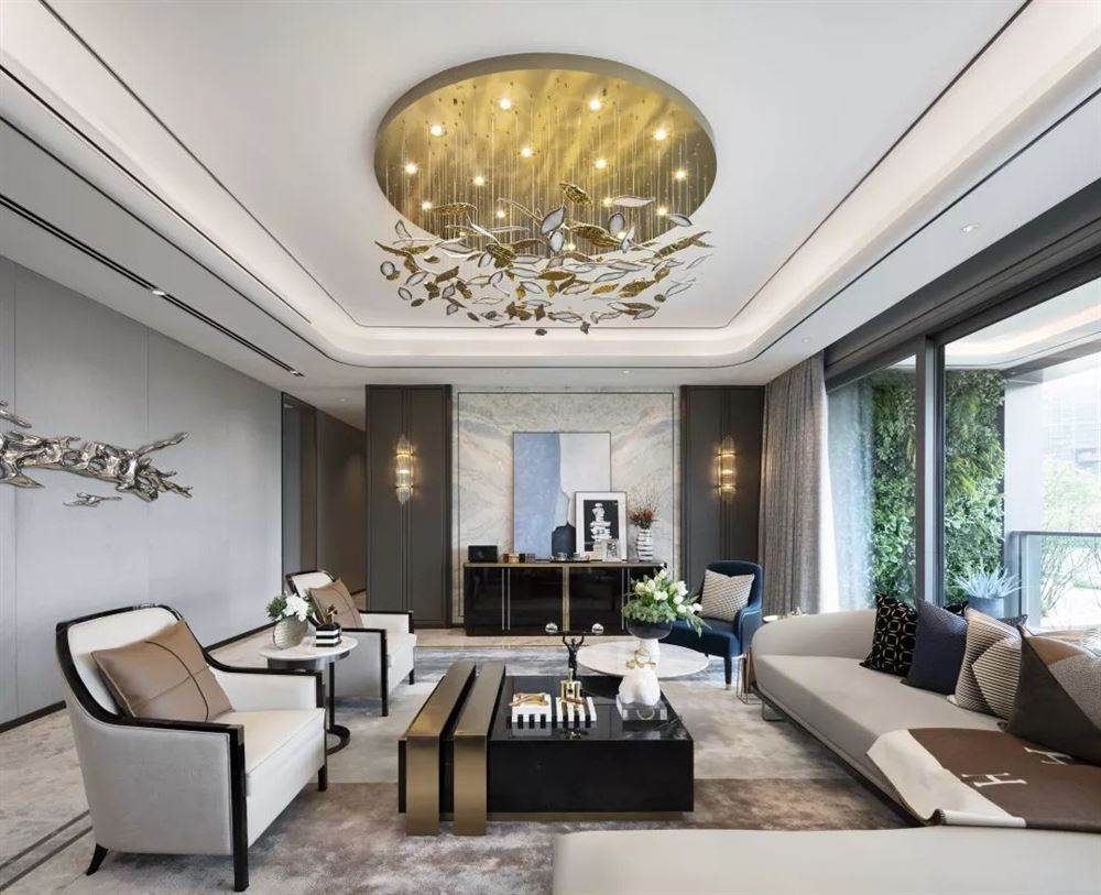 佛山市高明鈞明城輕奢風格別墅裝修案例