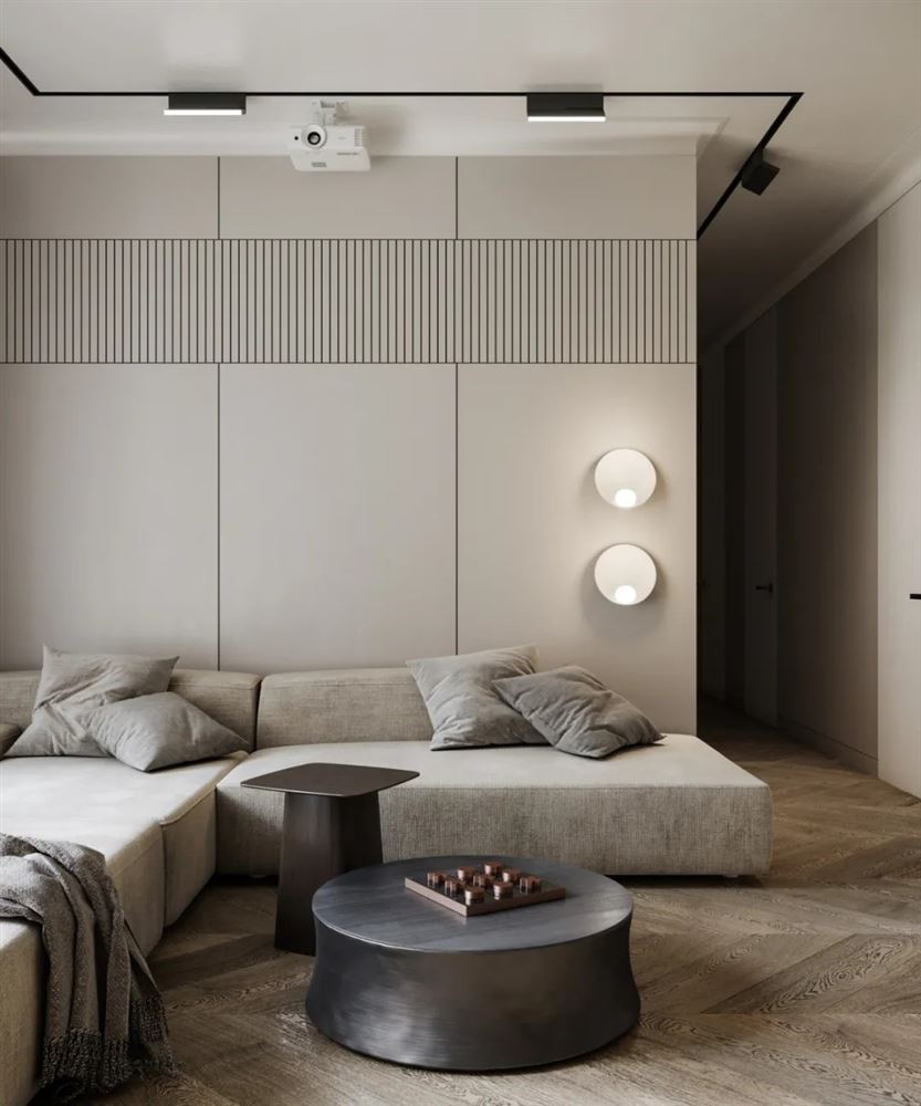 廣州市錦繡御景國際現(xiàn)代簡約風格三居室裝修案例