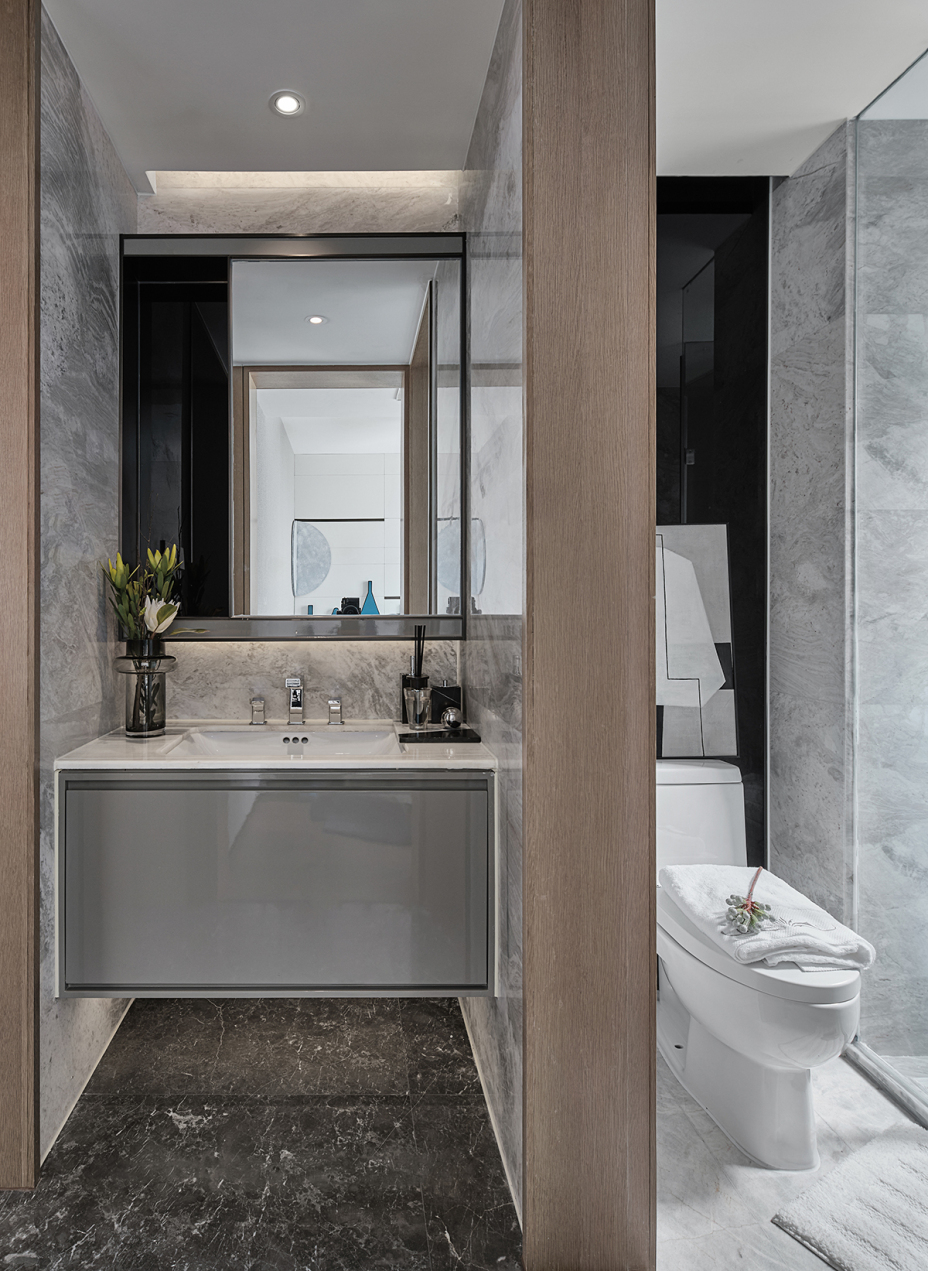 低調(diào)奢華輕奢風(fēng)格室內(nèi)家裝案例效果圖-衛(wèi)生間 低調(diào)奢華輕奢風(fēng)格室內(nèi)家裝案例效果圖-衛(wèi)生間