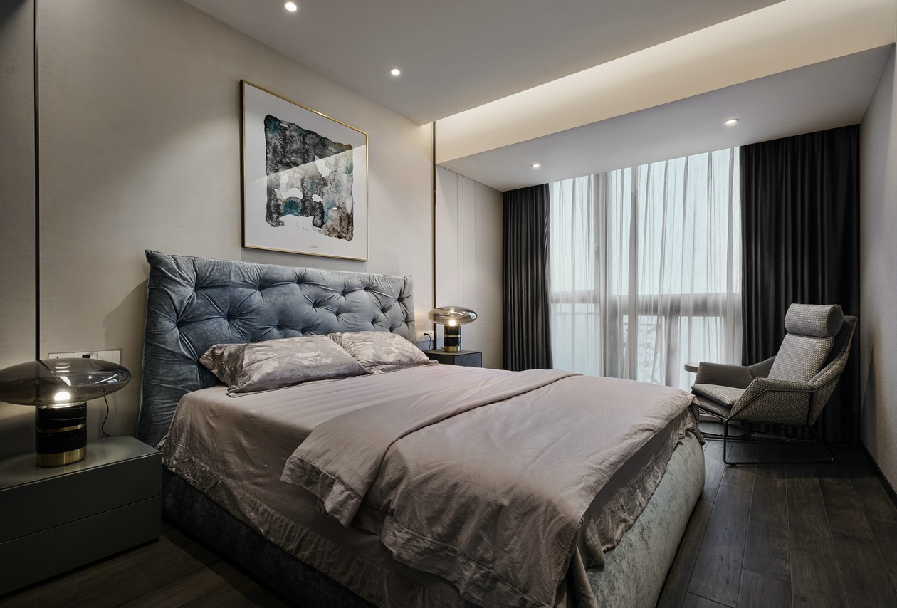 現代簡約風格家裝設計室內裝修效果圖-臥室 現代簡約風格家裝設計室內裝修效果圖-臥室