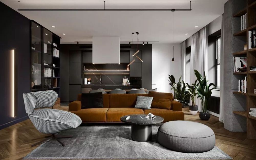 昭通市計生局家屬區(魯甸)北歐風格三居室裝修案例