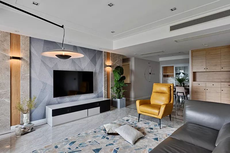 佛山市恒大山湖郡現(xiàn)代簡(jiǎn)約風(fēng)格三居室裝修案例