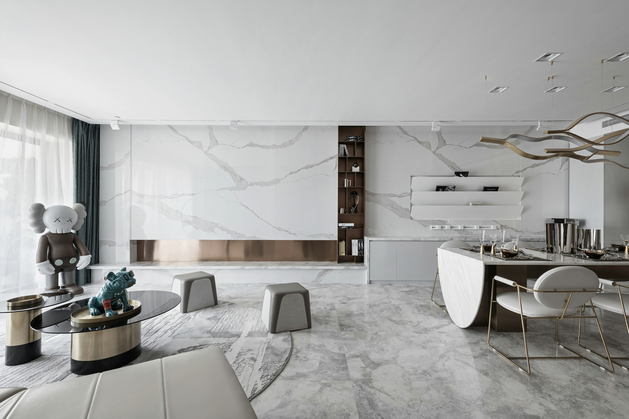 現(xiàn)代簡約風(fēng)格室內(nèi)設(shè)計家裝案例-客餐廳 現(xiàn)代簡約風(fēng)格室內(nèi)設(shè)計家裝案例-客餐廳