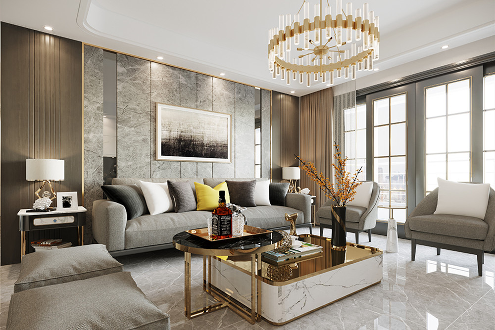 梅州101-200平米其他風格萬象江山裝修設計效果圖