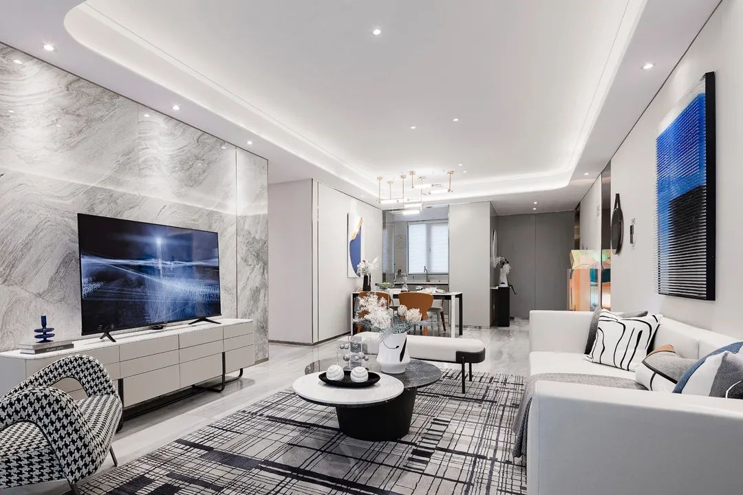 廣州市美林湖國(guó)際社區(qū)別墅現(xiàn)代簡(jiǎn)約風(fēng)格三居室裝修案例