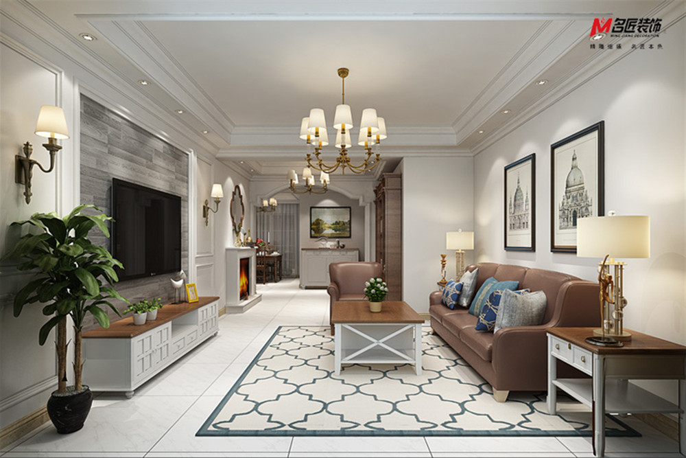 合肥市聯發|君悅風華現代簡約風格三居室裝修案例