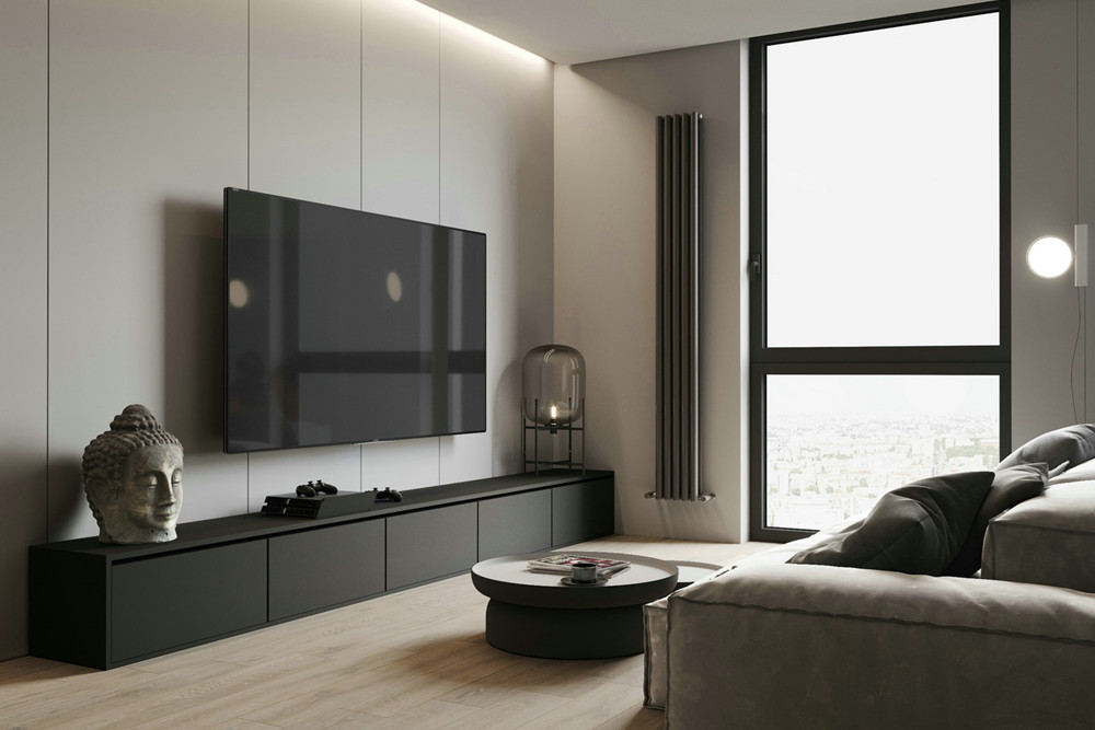 嘉興市金科旭輝公元城市現(xiàn)代簡約風(fēng)格二居室裝修案例