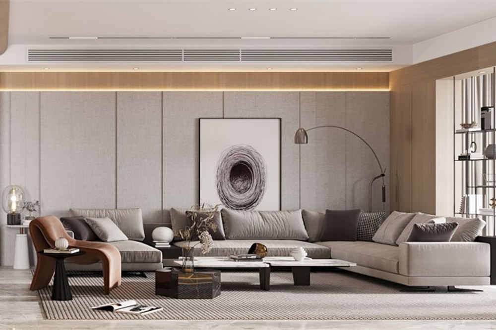 云浮市富安居富林豪庭現代簡約風格別墅裝修案例