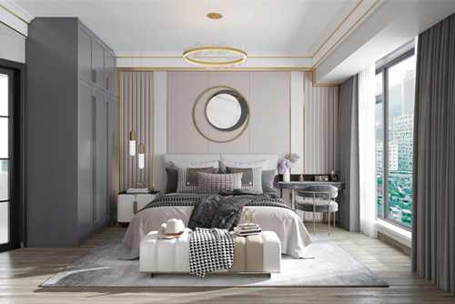 茂名市碧海灣現(xiàn)代簡約風(fēng)格三居室裝修案例