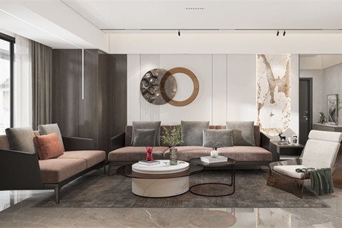 潮州市高厝寮自建房現代簡約風格三居室裝修案例