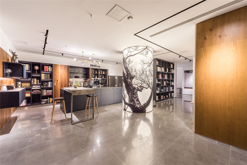 海口市濱河華庭現代簡約風格平層裝修案例