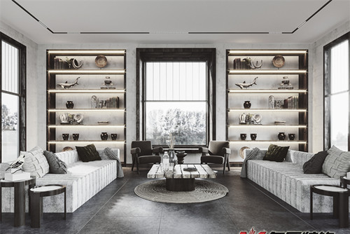 黔西南布依族苗族自治州201-300平米現(xiàn)代簡約風格室內(nèi)設計效果圖