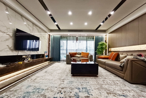 茂名市碧桂園鳳凰城現代簡約風格三居室裝修案例