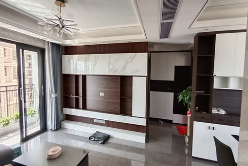 茂名市富怡華庭現(xiàn)代簡約風格三居室裝修案例