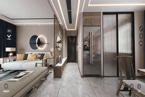 茂名市城南三區(qū)現(xiàn)代簡(jiǎn)約風(fēng)格別墅裝修案例