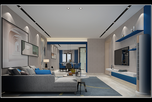 衢州市濱江&middot;春江月現代簡約風格四居室裝修案例