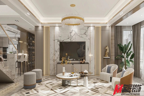 福州市榮域&middot;佳苑現(xiàn)代風(fēng)格四居室裝修案例