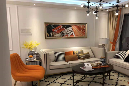 海口市榕莊現代簡約風格三居室裝修案例