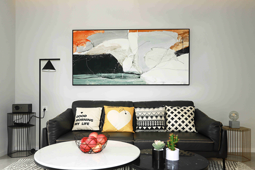 海口市南海幸福匯現代簡約風格三居室裝修案例