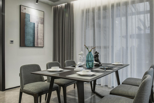 海口市昌茂水木清華現代風格別墅裝修案例