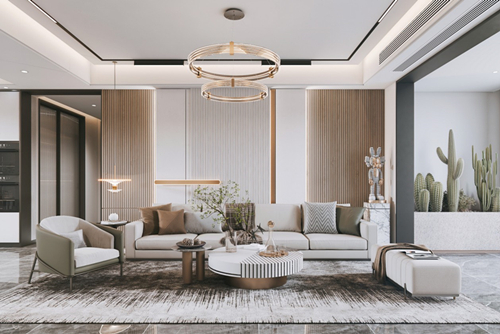 江門市雅逸尚都現(xiàn)代風格三居室裝修案例