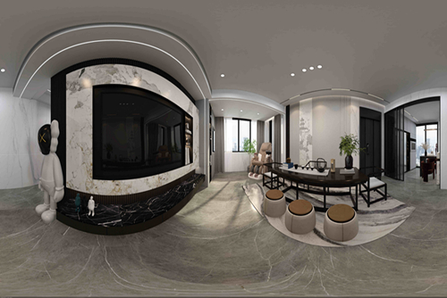 泉州市金丘紫金城現代簡約風格三居室裝修案例