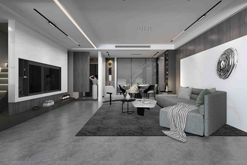 泉州市金丘紫金城現代簡約風格復式裝修案例