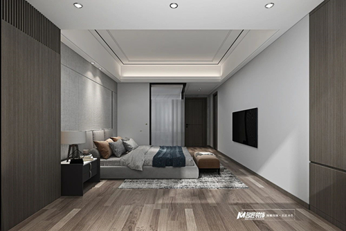 汕頭市海悅城市廣場現代簡約風格四居室裝修案例