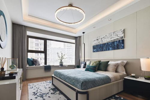 汕頭市臻和園新中式風(fēng)格四居室裝修案例