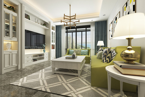 中山市麗豪花園北歐風格三居室裝修案例