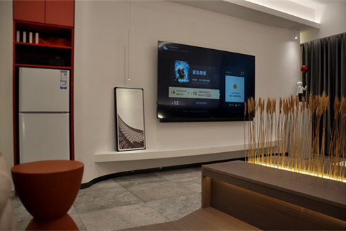 海口市寶源花園現代簡約風格二居室裝修案例