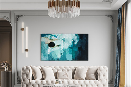 廣州市合景臻頤府輕奢風(fēng)格二居室裝修案例