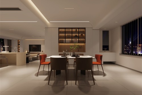 汕頭市潤(rùn)濠江灣其他三居室裝修案例