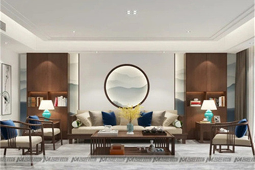 潮州市高厝寮自建房新中式風格五居室裝修案例