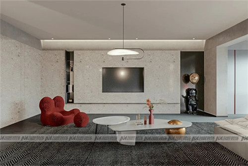 潮州市高厝寮自建房現代簡約風格五居室裝修案例