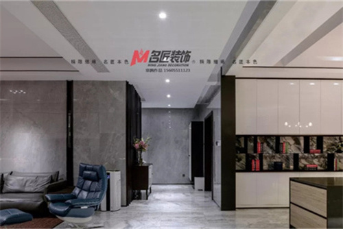 合肥市中鐵&middot;佰和佰樂現代風格平層裝修案例