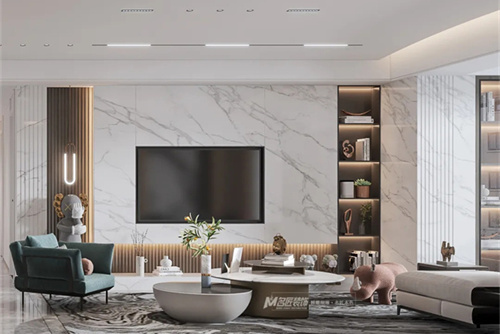 汕頭市欣悅春天花園現(xiàn)代簡(jiǎn)約風(fēng)格四居室裝修案例